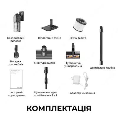 Беспроводной пылесос Dreame R20 Ultra