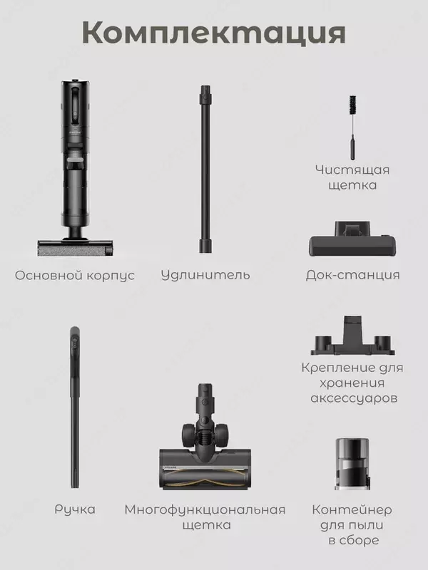 Пылесос беспроводной Dreame G10 COMBO