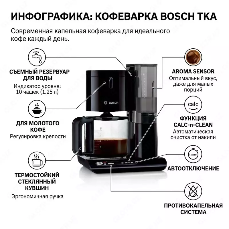 Bosch TKA8013 qahva qaynatgich
