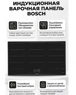 Bosch PXX995KX5E pishirish paneli
