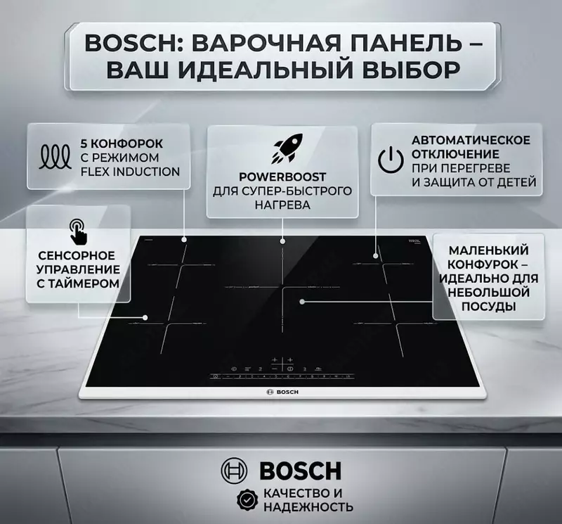 Bosch PIV975DC1E pishirish paneli