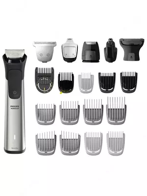 Universal trimmer Philips 9500/50 19 in 1 , 22 ta detal: yuz, bosh va tana