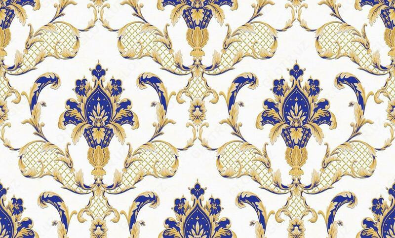 Vinil bilan yuviladigan devor qog'ozi Chakana savdo