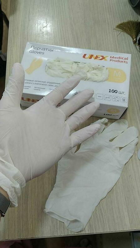  медицинские перчатки одноразовые нестирильные Unex - 