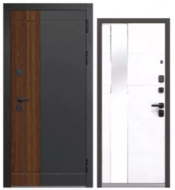 Kirish po'lat eshiklari luxor 2mdf prizma oynasi - 4 546 027.4 so'm