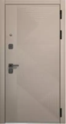 Kirish po'lat eshiklari luxor 2 mdf geometriyasi