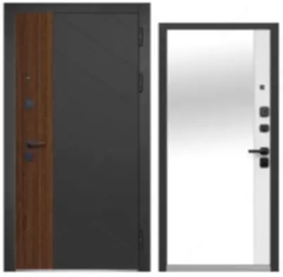 Kirish po'lat eshiklari luxor 2mdf diagonali oyna - 4 288 456.8 so'm / dona