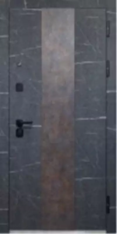 Kirish po'lat eshiklari 2MDF tosh