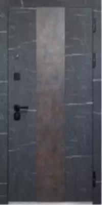 Kirish po'lat eshiklari 2MDF tosh