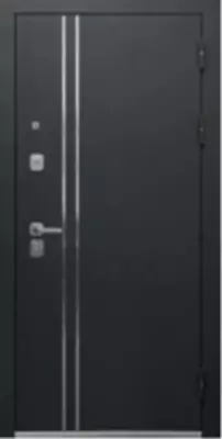 Kirish po'lat eshiklari luxor 2mdf gorizontal neo saten