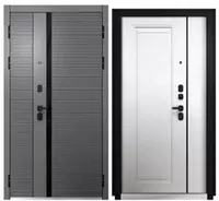 Kirish po'lat eshiklari luxor 2mdf vertikal saten