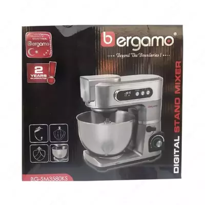 Планетарный миксер BERGAMO BG-SM3580KS Только в розницу