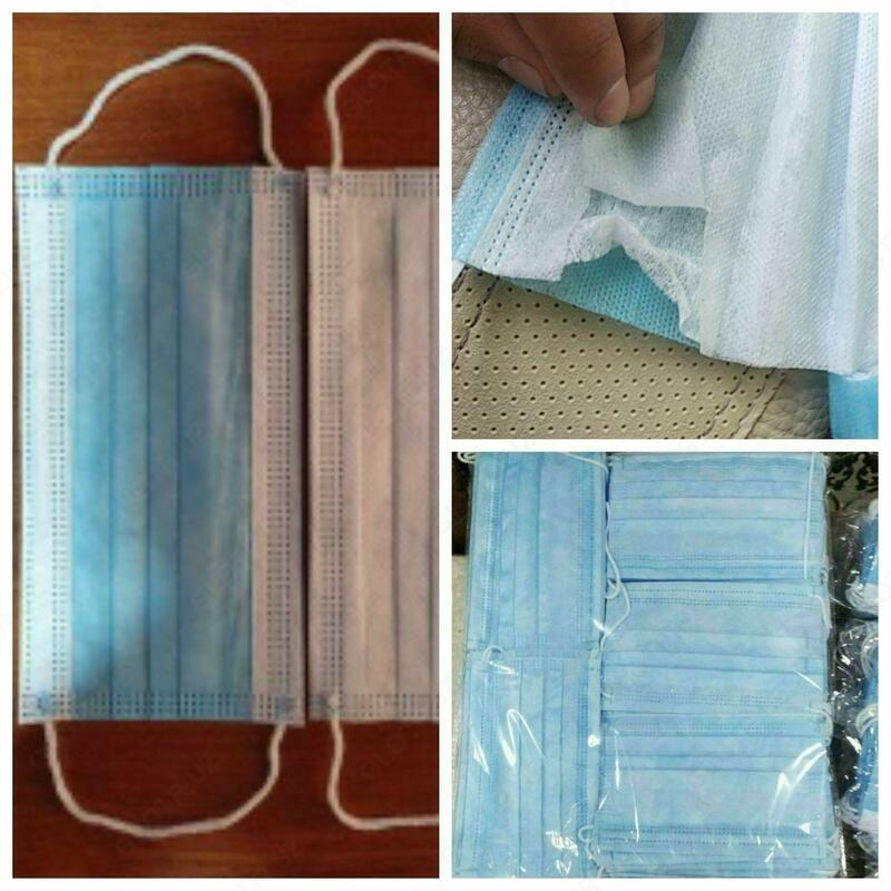 от {0} сум Маски (трёхслойные) с мельтблаун слоем качественно штампованные