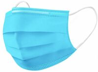 Маски (трёхслойные) с мельтблаун слоем качественно штампованные