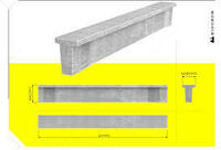REINFORCED CONCRETE CRANE BEAMS TYPE BK