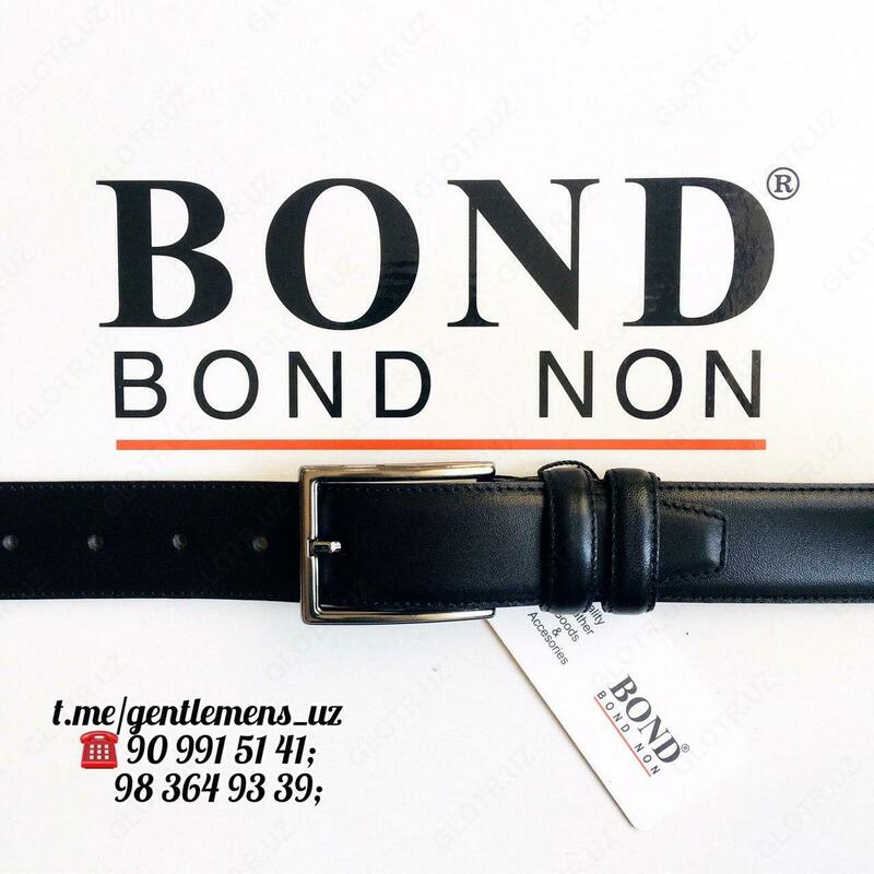 "BOND NON" erkaklar kamari silliq
