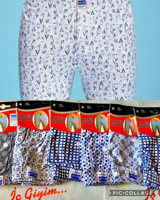 Мужские боксеры однотонные белого цвета с разными рисунками