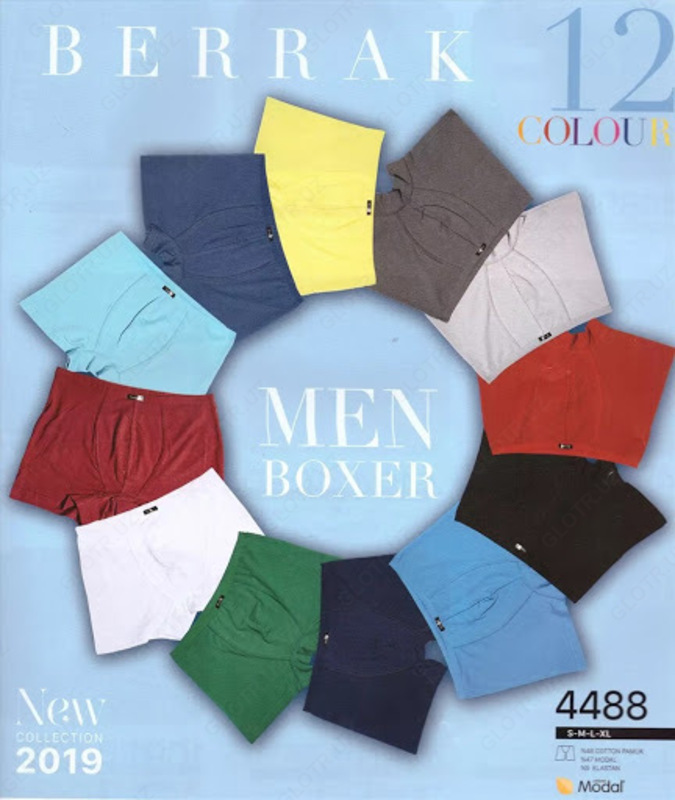  Мужские боксеры однотонные серого  красного  белого цветов Gentlemen`s