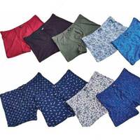  Мужские боксеры однотонные серого цвета с цветочками Gentlemen`s