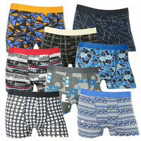 Мужские боксеры однотонные серого цвета с рисунками Gentlemen`s