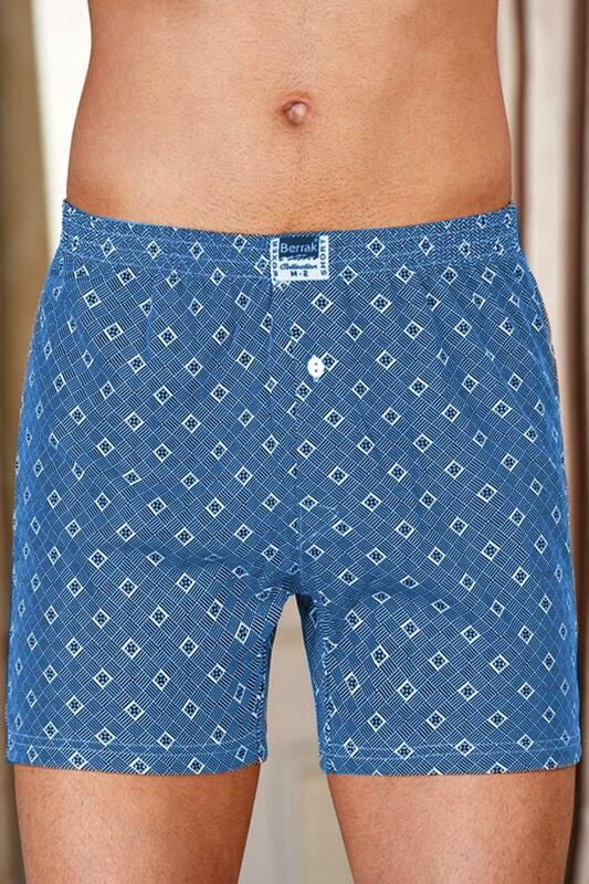 {0} so'mdan Erkaklar bokschilari ochiq ko'k rangda