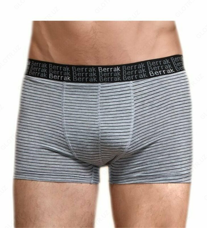 Oddiy kulrang va ko'k rangdagi erkaklar bokschilari Ulgurji va chakana