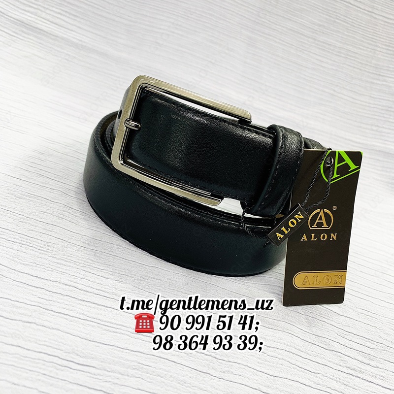 Мужской Ремень "ALON LEATHER" Классический