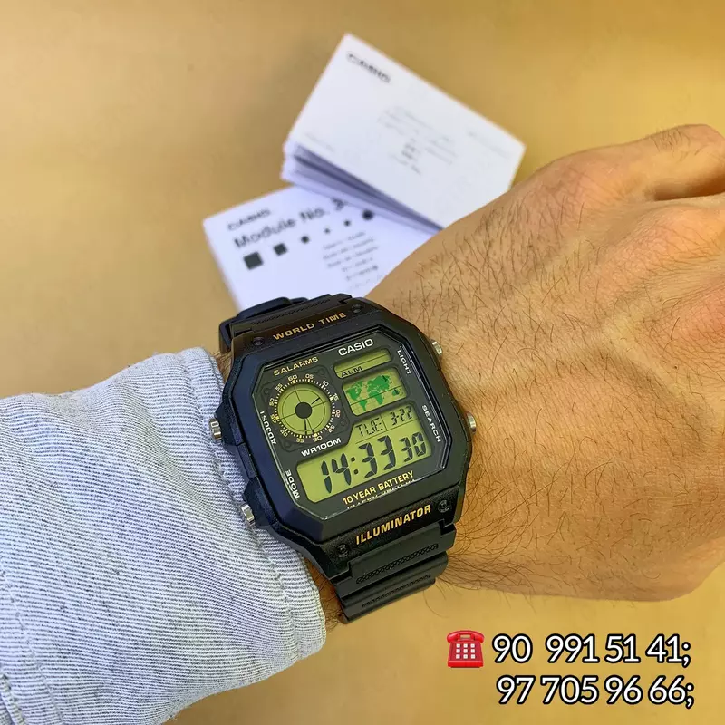 Мужские часы "CASIO" Оригинал - 661 188.6 so'm