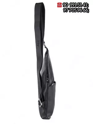 Haqiqiy charm erkaklar sumkasi H.T.