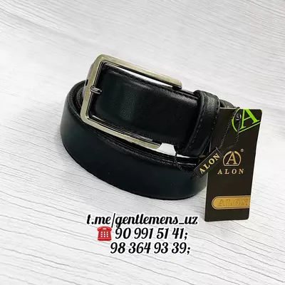 Мужской Ремень  Мужской Ремень "ALON LEATHER" Классический