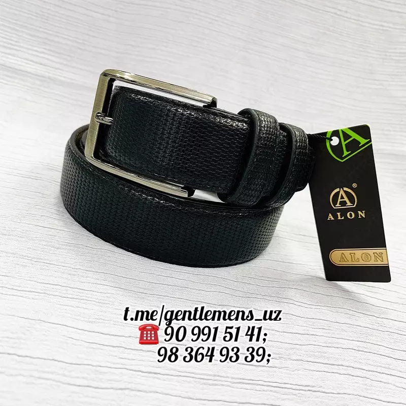  Мужской Ремень ALON LEATHER Классический - 