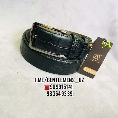 Мужской Ремень  Мужской Ремень "ALON LEATHER" Классический