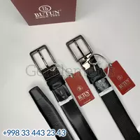 Мужской Ремень "BUTUN" 2х сторонний