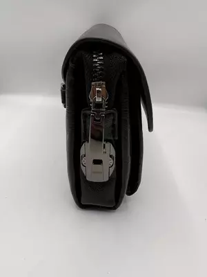 Polo erkak eko charm hamyoni qora rangda