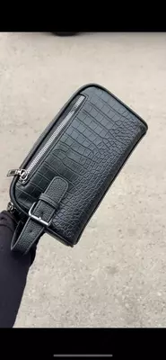 Мужская сумка Барсетка (чёрная