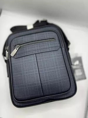 Тёмно-синяя сумка через плечо Pierre Cardin