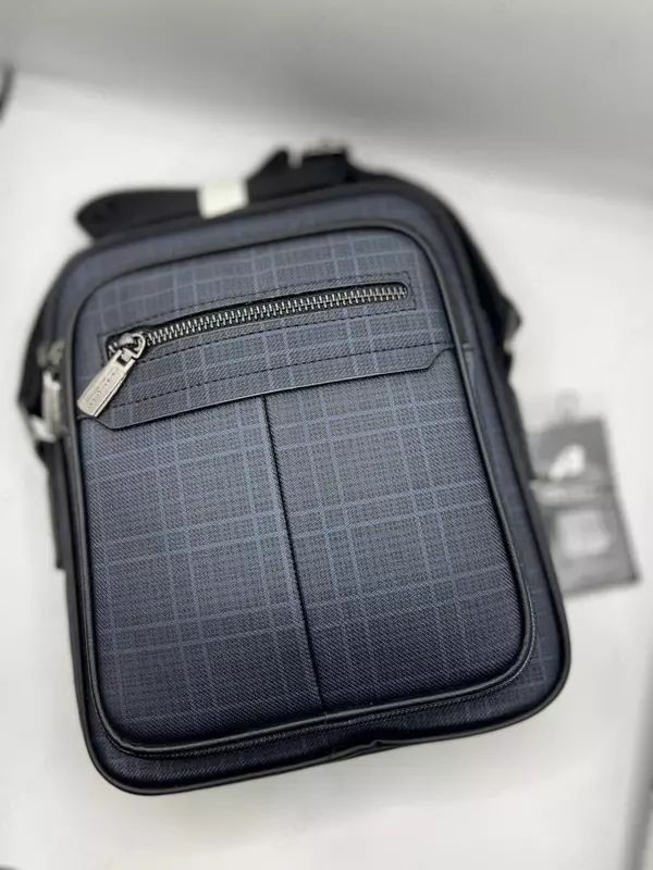 Тёмно-синяя сумка через плечо Pierre Cardin