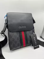 Gucci qora yelka sumkasi