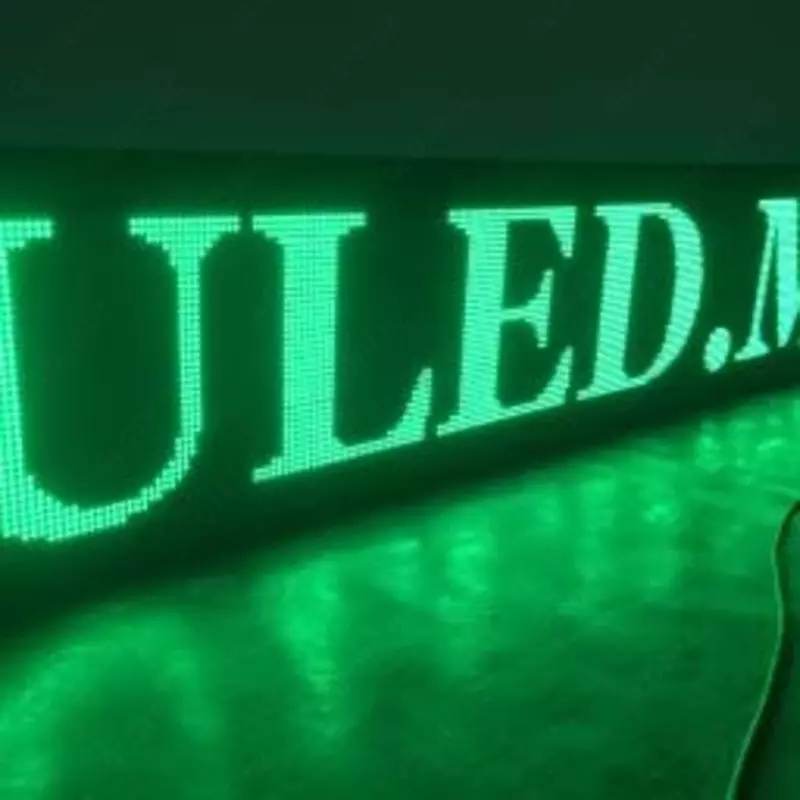 Led-табло (бегущая строка) зеленого цвета - по запросу