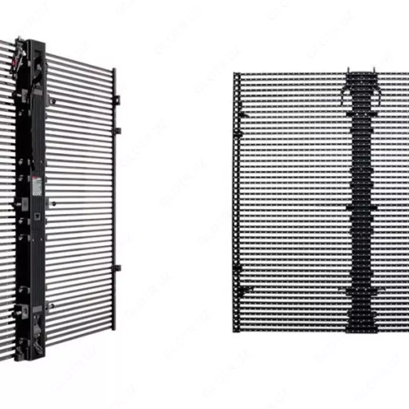 Реечный медиафасад