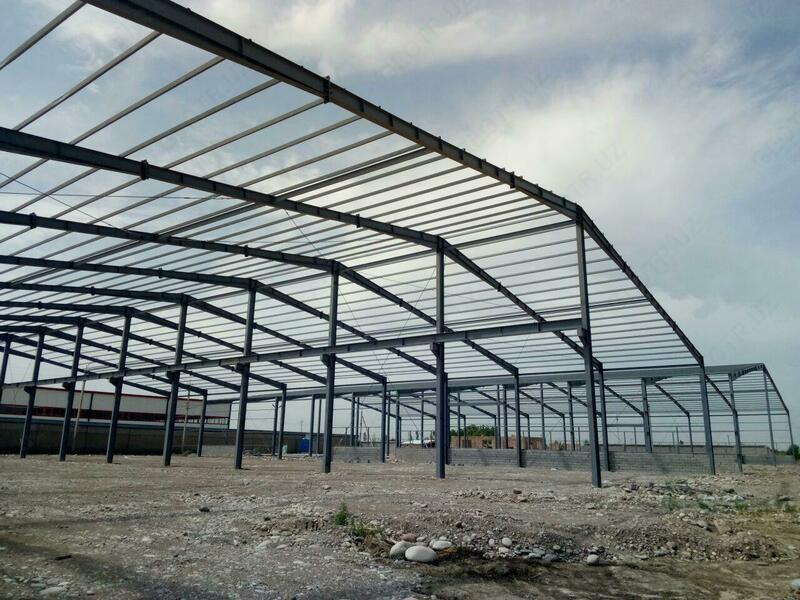 Ishlab chiqarish zavodidan metall konstruktsiyalarning tayyor konstruktsiyasini ishlab chiqarish va o'rnatish. - IP OOO HONG TAI