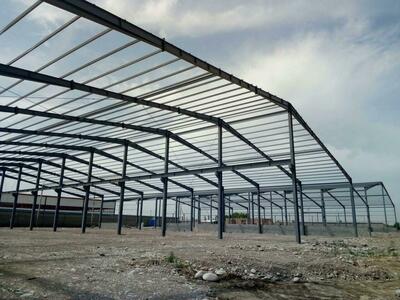 Ishlab chiqarish zavodidan metall konstruktsiyalarning tayyor konstruktsiyasini ishlab chiqarish va o