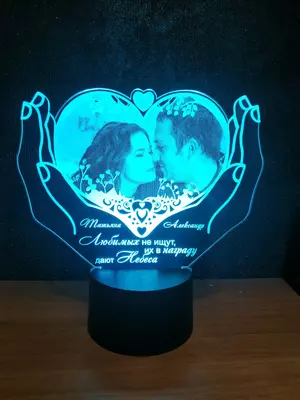 Светящийся Кубок Статуэтка Награда Светильник 3д награды сувениры подарки кубки призы медали статуэтки