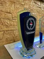 стеклянные награды и сувениры по запросу - награды сувениры подарки кубки призы медали статуэтки