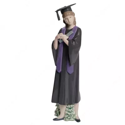 Цена по запросу Выпускник статуэтка на заказ