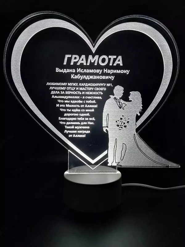 по запросу 3D светильники ночники на заказ