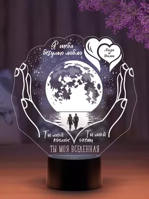 3D светильники ночники на заказ Оптом и розница