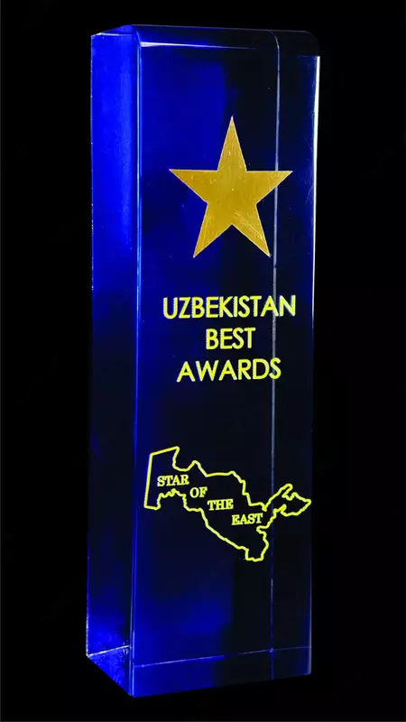 Кристал награда кубок статуэтка на заказ