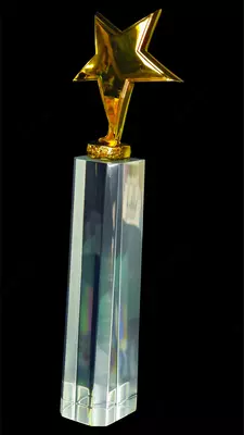 Кристал награда кубок статуэтка на заказ