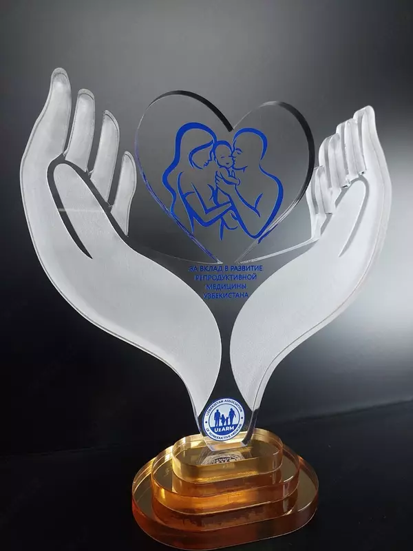 награды сувениры подарки кубки призы медали статуэтки - Кристал награда кубок статуэтка на заказ